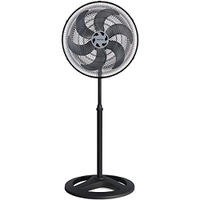 Ventisol Ventilador de Coluna Oscilante, Turbo 6 Pás Premium, Preto, 50cm, 127V
