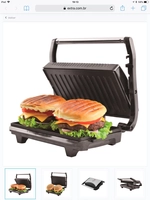 Sanduicheira e Grill Britânia Press Inox - Preto/Inox - R$69,90