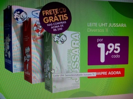 Leite Jussara 1L (SP) Delivery