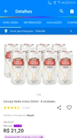 Stella Artois 8 unidades 269 ml | R$22