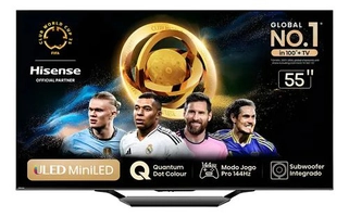 Smart Tv Hisense Mini Led Uhd 4k 55 Polegadas Frequência 14