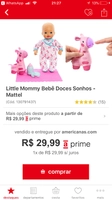 Boneca Little mommy - mattel