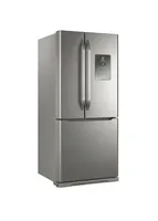 [CC Shoptime] Geladeira French Door Electrolux 579L DM84X Inox 110V | R$4.590