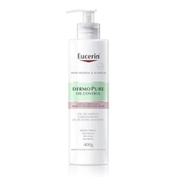 Eucerin DermoPure Gel de Limpeza Facial 400ml para Pele Oleosa e Acneica