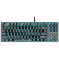 Teclado Gamer Mecânico T-Dagger Bora, Switch Outemu Blue, ABNT2, T-TGK313-BL