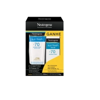 Protetor Solar Neutrogena Sun Fresh Fps70 200ml Ganhe Protetor Solar Neutrogena Sun Fresh Facial Fps70 40g
