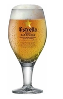 Taça De Cerveja De Cristal Alemão Estrella Daan 430ml