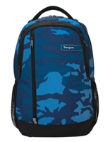 Kit Targus Camo Azul Mochila+estojo+bolsa Térmica+sacochila Desenho Do Tecido Camuflado