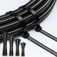 [TAXAS INCLUSAS] Abraçadeiras de Nylon c/ Zíper 400 unid. Tamanhos Sortidos