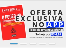 [SOMENTE NO APP] Livro "O Poder da Autorresponsabilidade" POCKET