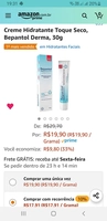 [Recorrência] Creme Hidratante Toque Seco, Bepantol Derma, 30g
