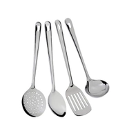 Conjunto de Utensílios Inox 4 peças Euro | R$10