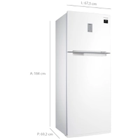 Geladeira Samsung Evolution RT38 com POWERvolt Inverter Duplex 385L Branco | R$1919