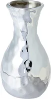 [Prime] Vaso Prata em Cerâmica Mart Preto R$ 12