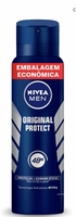[Leve 3 Pague 2/ 3 por R$25] NIVEA Desodorante Antitranspirante Aerossol 200ml  Invisible Black & White Clear ou NIVEA MAN