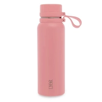 Garrafa Térmica LYOR Inox Rosa 650ml