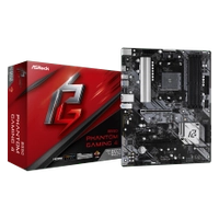 Placa Mãe ASRock B550 Phantom Gaming 4, Chipset B550, AMD AM4, ATX, DDR4, 90-MXBCY0-A0UAYZ