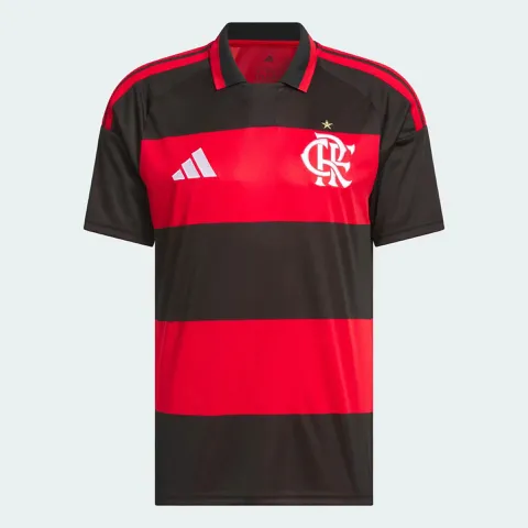 Camiseta Futebol Masculina Flamengo Adidas