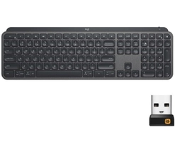 Logitech MX Keys - Teclado sem fio com Iluminação Inteligente, Conexão USB Unifying ou Bluetooth