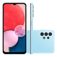 Smartphone Samsung Galaxy A13 128GB Azul 4G Tela 6,6&quot; Câmera Quádrupla 50MP Selfie 8MP Dualchip Android 12