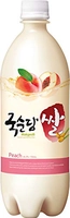 Bebida Alcoólica de Arroz Coreana Makgeolli Sabor PÊSSEGO - 750 mL