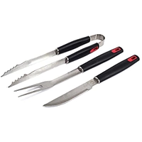 Kit Churrasco Bela Home 3 Peças (Preto)