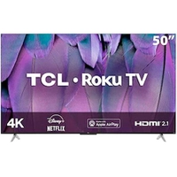 Smart TV TCL LED 50 Polegadas 4K Roku - RP630 Com 1 Entrada USB e 4 Entrada HDMI