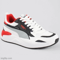 Tênis Puma X-Ray 2 Square Bdp Branco Preto Vermelho