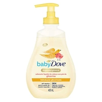 (REC) (50% OFF na 2° unidade) Sabonete Líquido de Glicerina Baby Dove Hidratação Glicerinada - 400ml
