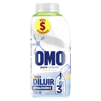 [Recorrencia]Sabão Líquido Omo Puro Cuidado Para Diluir 500Ml, Omo