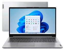 Notebook Lenovo Ideapad 1I 15.6 HD I3-1215U 256GB SSD 4GB Cinza Windows 11 Home - 82VY000TBR