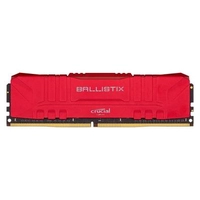 Memória RAM Crucial Ballistix 16GB DDR4 2666 Mhz, CL16, UDIMM, Vermelho | R$480