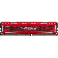 Memória Crucial Ballistix Sport LT 4GB 2400Mhz DDR4 CL16 Red | R$166