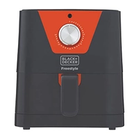 Black+Decker Fritadeira elétrica sem óleo mais prática e compacta 700W 127V AFM2, AFM2-BR