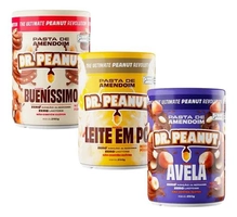 Pasta de Amendoim 250g - 3 Sabores Favoritos