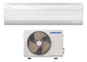 (Meli +)Ar-Condicionado Samsung Split Inverter WindFree Sem Vento Connect AI 18.000 BTUs Quente e Frio