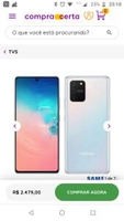 Smartphone Samsung Galaxy S10 Lite - 128gb | R$ 2.479