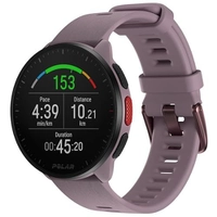 Relógio GPS Polar Pacer Lilás com Monitor Cardíaco Integrado