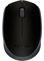 Mouse sem fio Logitech M170 com Pilha Inclusa - Preto