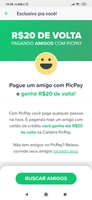 [SELECIONADOS] R$20,00 em CASHBACK ao pagar amigos