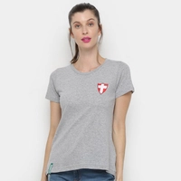 Camiseta Palmeiras Palestra Feminina - Mescla
