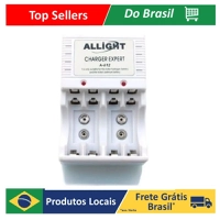 [DoBrasil] Carregador De Pilha Modelos AA AAA Bateria 110v/220v