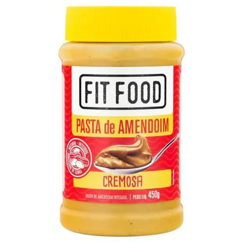 [REC | +POR- | R$ 11,91] Pasta Amendoim Fit Food Cremosa Baixo Carboidrato