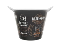 Balde de gelo Beer Menu 5 litros | R$30
