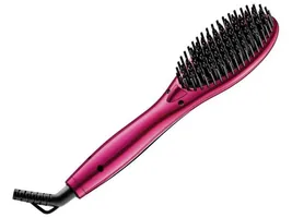 Escova Alisadora Elétrica Mondial Chrome Pink - EA-03 Cerâmica com Íons 220C | R$50