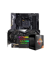Radeon RX 6700 XT Challenger + AMD Ryzen 9 5950X + ASUS TUF Gaming X570-Plus + Memória DDR4 16GB (2x8GB) 3600MHz | R$13818