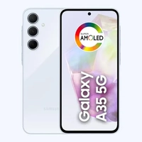 Smartphone Samsung Galaxy A35 5G 128GB 6GB RAM, Tela 6.6 Super AMOLED 120Hz, Áudio Estéreo, NFC, IP67