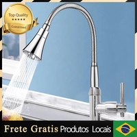 [BR | Moedas] Torneira de Cozinha Flexível Double Jet 