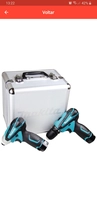 Combo de Parafusadeira Impacto e Furadeira Parafusadeira 12V Li-ion Bivolt com Maleta - MAKITA-LCT204