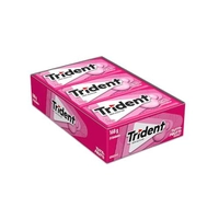 Trident Tutti-frutti Sem Açúcar - Caixa 21x8g